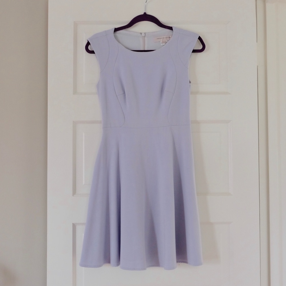 French connection light blue dress